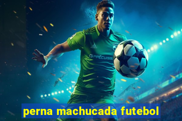 perna machucada futebol